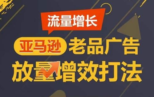 流量增长 亚马逊老品广告放量增效打法，短期内广告销量翻倍-87副业网