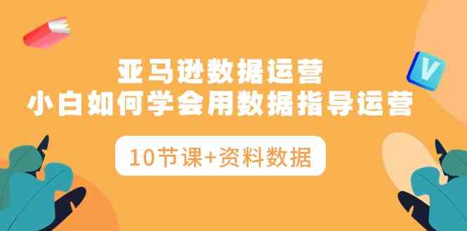 （10158期）亚马逊数据运营，小白如何学会用数据指导运营（10节课+资料数据）-87副业网