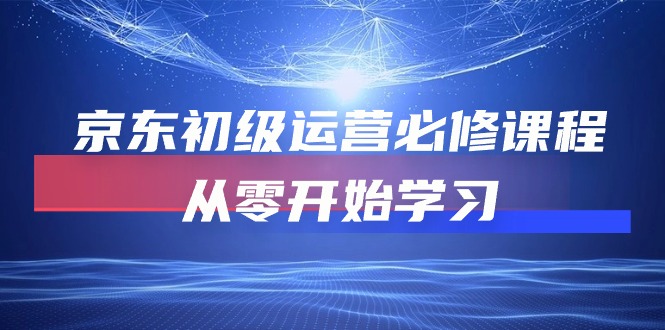 （10261期）京东初级运营必修课程，从零开始学习-87副业网