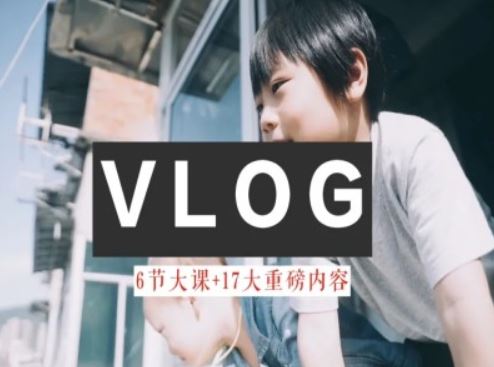 零基础vlog视频课教你小白变大神-生活美学教程-87副业网