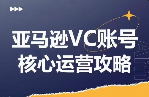 亚马逊VC账号核心玩法解析，实战经验拆解产品模块运营技巧，提升店铺GMV，有效提升运营利润-87副业网