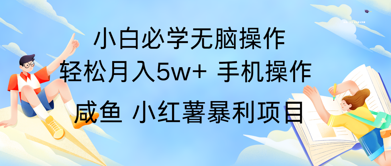 全网首发2024最暴利手机操作项目，简单无脑操作，每单利润最少500+-87副业网