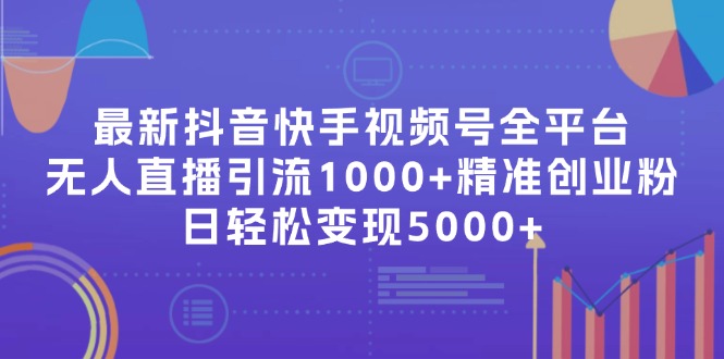 （11970期）最新抖音快手视频号全平台无人直播引流1000+精准创业粉，日轻松变现5000+-87副业网