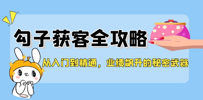 （12247期）从入门到精通，勾子获客全攻略，业绩飙升的秘密武器-87副业网