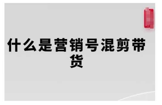 营销号混剪带货，从内容创作到流量变现的全流程，教你用营销号形式做混剪带货-87副业网